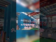 پرس ولکانیزه کننده لاستیک هیدرولیک 1000T 5.5KW وکیوم پرس ولکانیزه